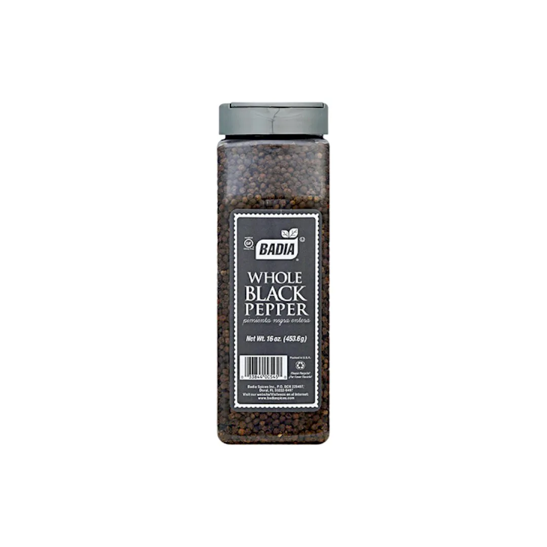 PIMIENTA NEGRA ENTERA BADIA x 16 OZ