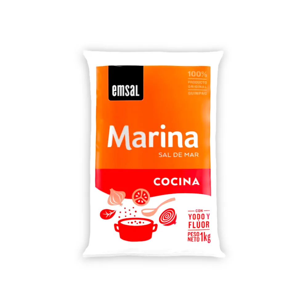 Sal de Cocina MARINA Bolsa x 1 kg
