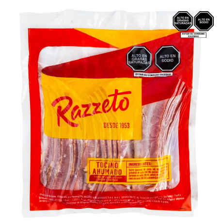 TOCINO AHUMADO RAZZETO X 500 GR