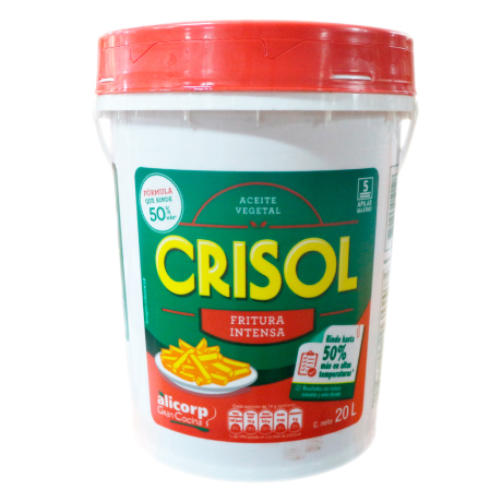 Aceite Crisol Fritura Intensa Balde x 20 lt