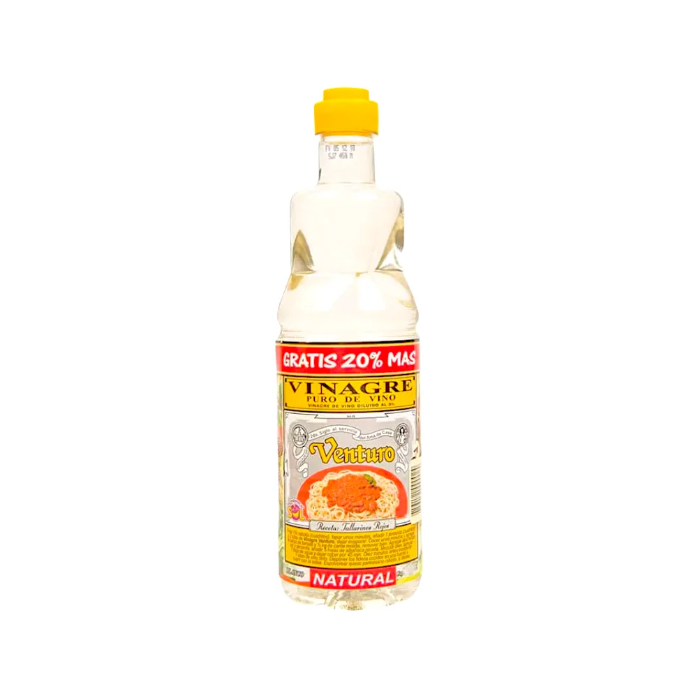 VINAGRE BLANCO VENTURO X 1 LT