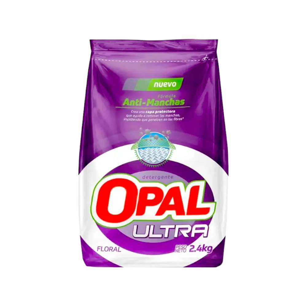 Detergente en Polvo OPAL ULTRA Floral Bolsa x 2,40 gr