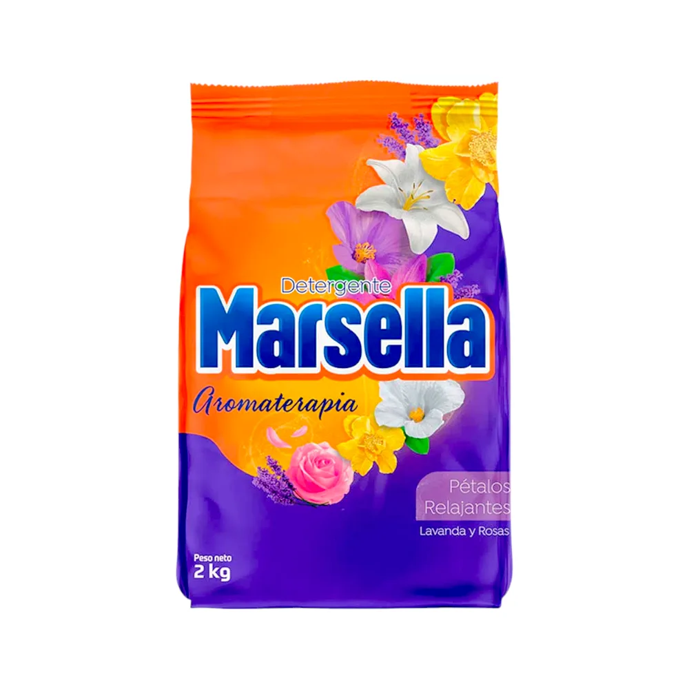 Detergente MARSELLA Petalos Relajantes x 2 kg