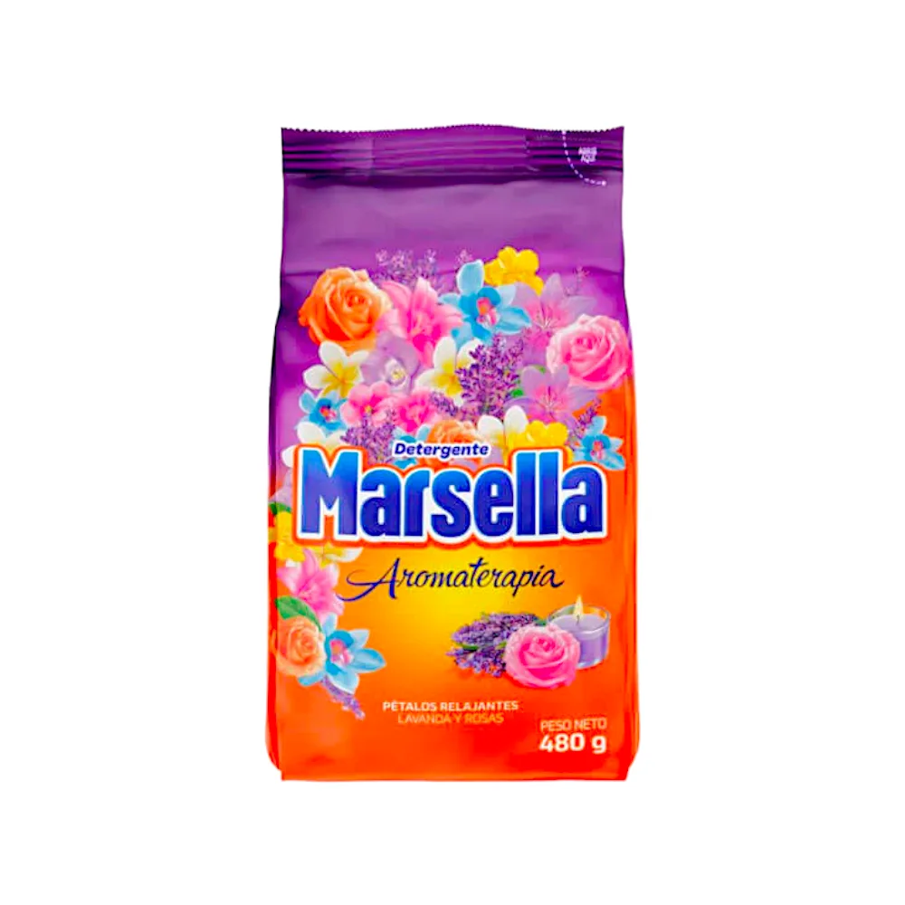 Detergente MARSELLA Petalos Relajantes x 480 gr