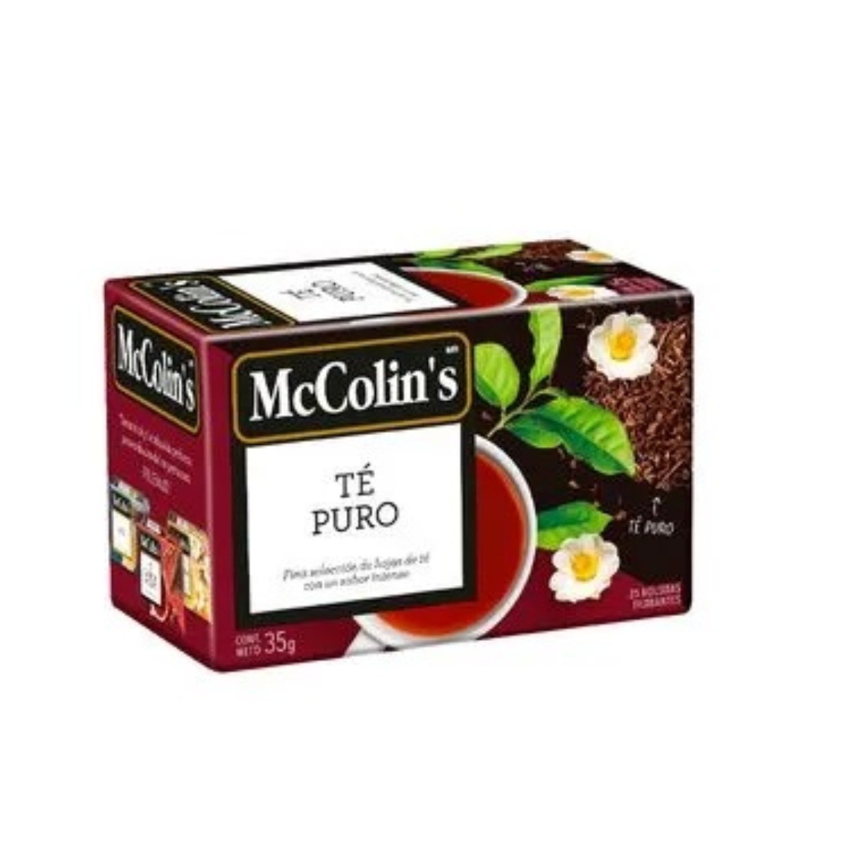 INFUSION TE PURO MC COLINS X 25 UND