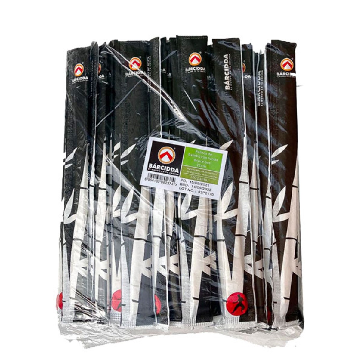 PALITOS BAMBU BARCIDDA BRUCE LEE (FUNDA NEGRA) X 100 UND