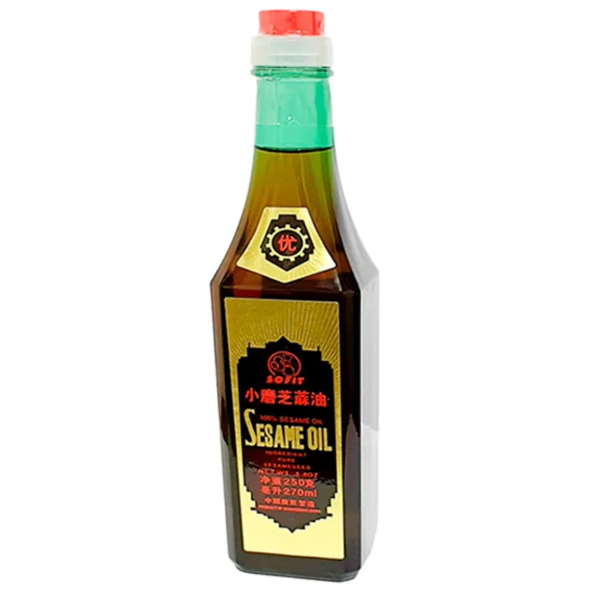 ACEITE DE AJONJOLI SOFIT SESAME OIL BOTELLA X 270 ML