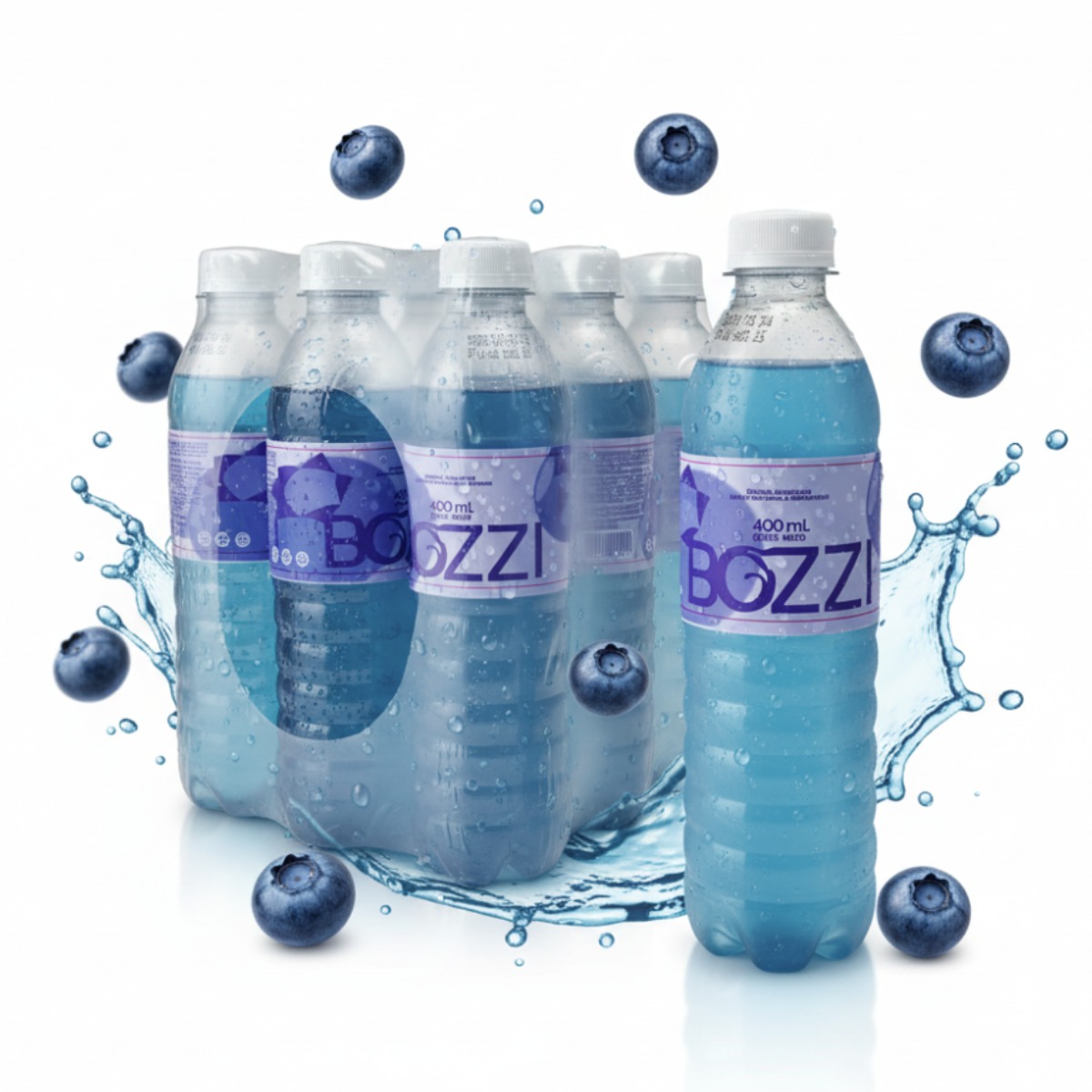 BEBIDA BOZZI SABOR ARÁNDANO X 400 ML