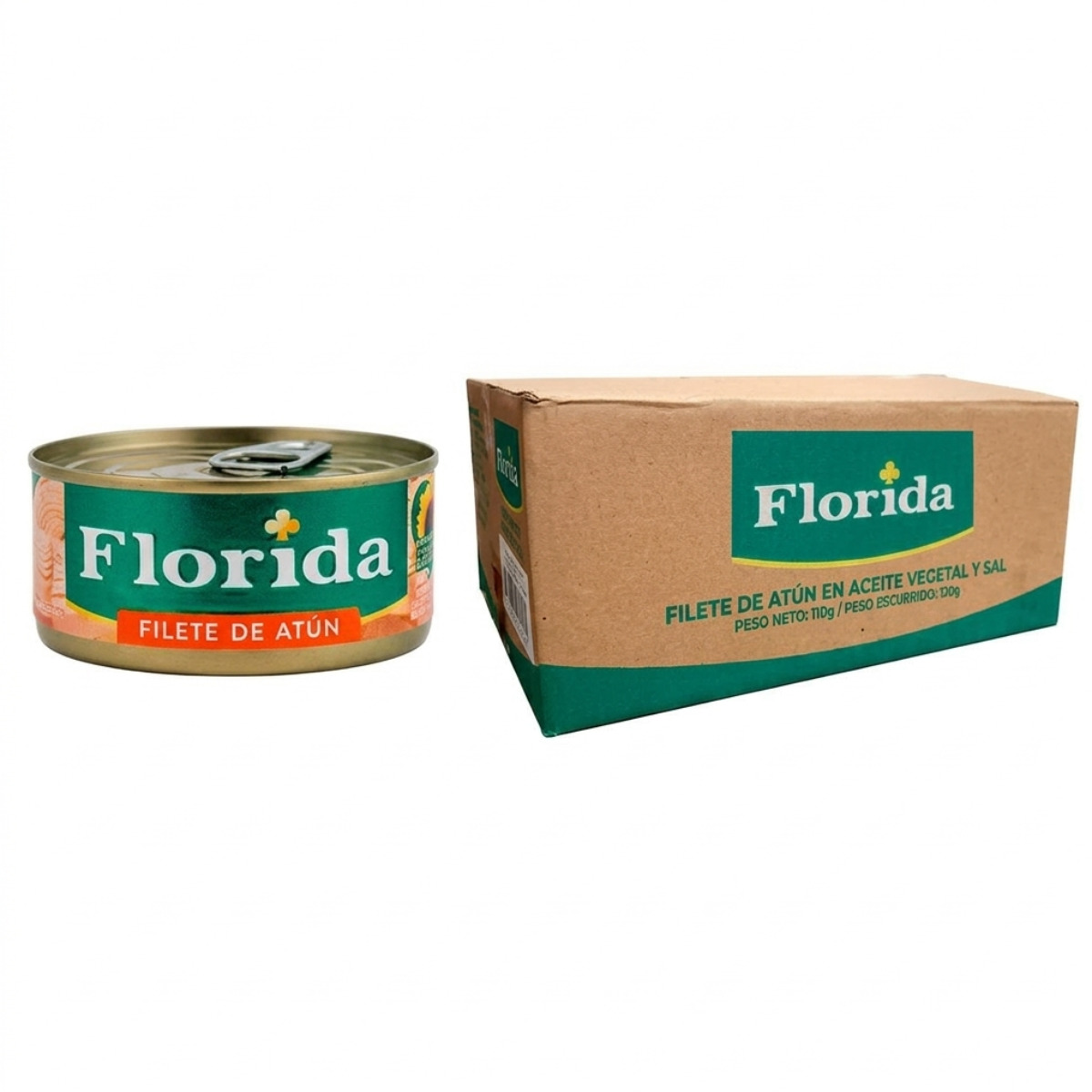 FILETE DE ATUN FLORIDA CAJA 48 X 140 GR